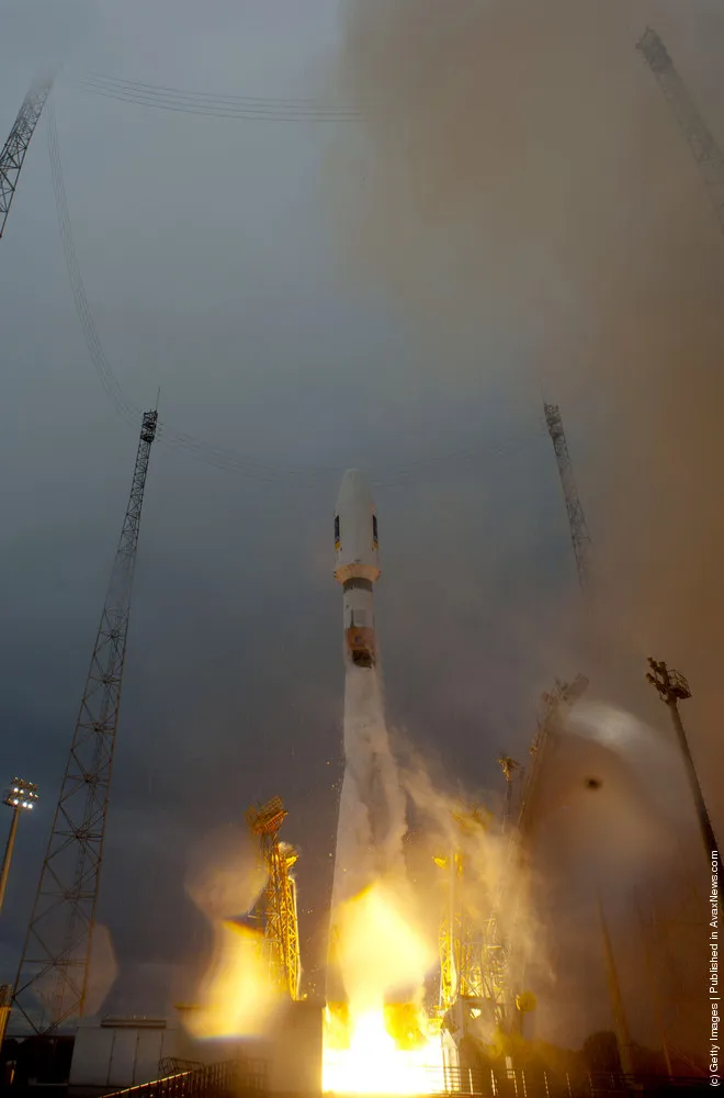 Soyuz Rocket Launches Europe's Galileo Navigation System Into Orbit