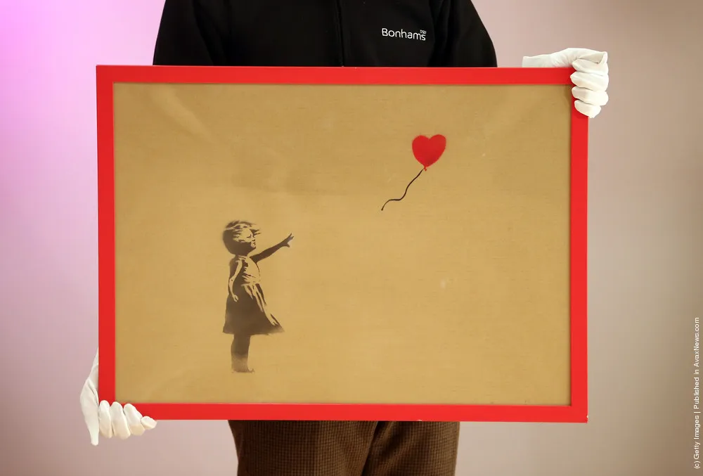 Works by Banksy Go Up for Auction at Bonhams