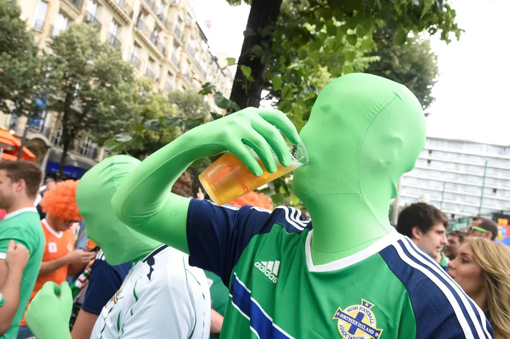 Soccer Fans at Euro Cup and Copa America