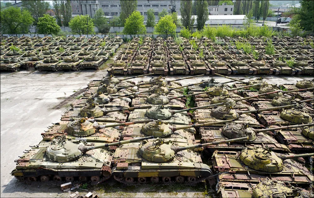 Abandoned Kharkov Armoured Repair Factory