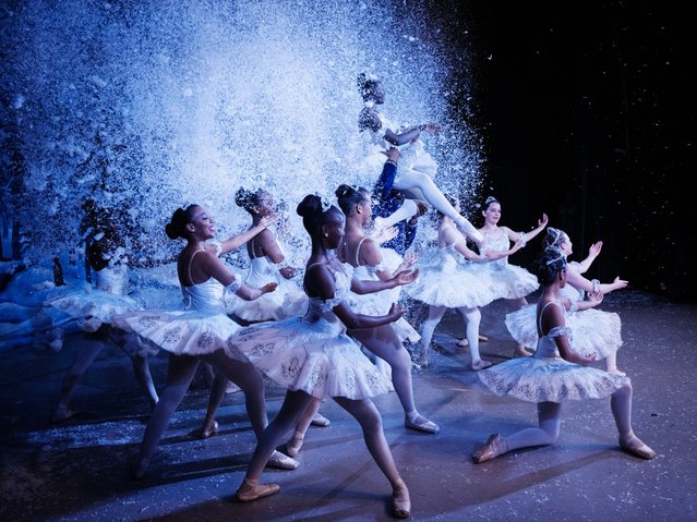 Members of Dance Centre Kenya (DCK) perform in their 10th-anniversary annual ballet production, The Nutcracker, with the DCK Orchestra at the Kenya National Theatre in Nairobi on December 6, 2025. Dance Centre Kenya (DCK) is one of East Africa's leading performing arts schools, training hundreds of students each year in ballet, contemporary, and other dance forms, and provides opportunities for talented young dancers from diverse socioeconomic backgrounds to perform in major productions like The Nutcracker. (Photo by Yasuyoshi Chiba/AFP Photo)