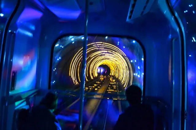 The Bund Sightseeing Tunnel In Shanghai