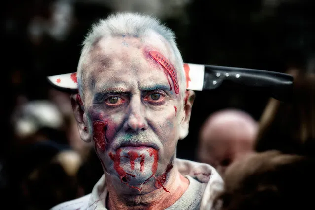 World Zombie Day 2013: London zombie walk. (Photo by Steve Wassell)