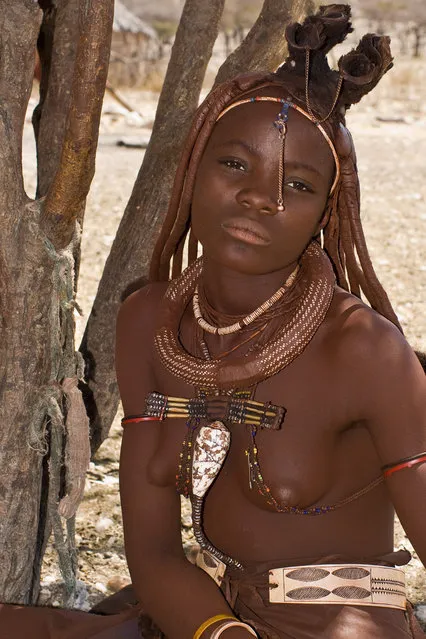 Himba Beauty Girl. Photo by Cedric Favero