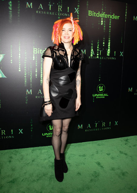 Film director Lana Wachowski attends “The Matrix Resurrections” Red Carpet U.S. Premiere Screening at The Castro Theatre on December 18, 2021 in San Francisco, California. (Photo by Kelly Sullivan/Getty Images)