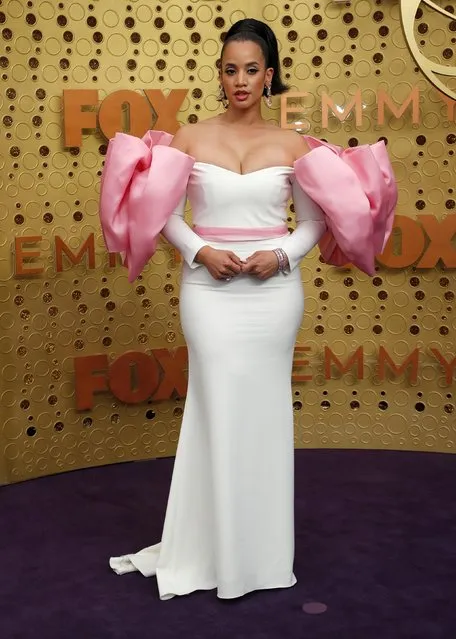 Dascha Polanco attends the 71st Emmy Awards at Microsoft Theater on September 22, 2019 in Los Angeles, California. (Photo by Mario Anzuoni/Reuters)