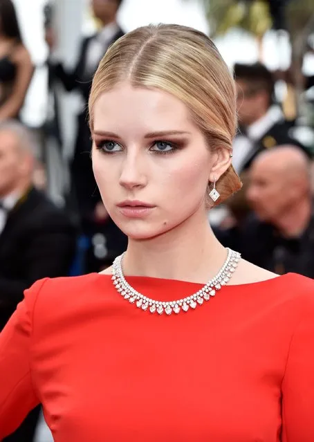 Lottie Moss attends the “Loving” premiere during the 69th annual Cannes Film Festival at the Palais des Festivals on May 16, 2016 in Cannes, France. (Photo by Pascal Le Segretain/Getty Images)