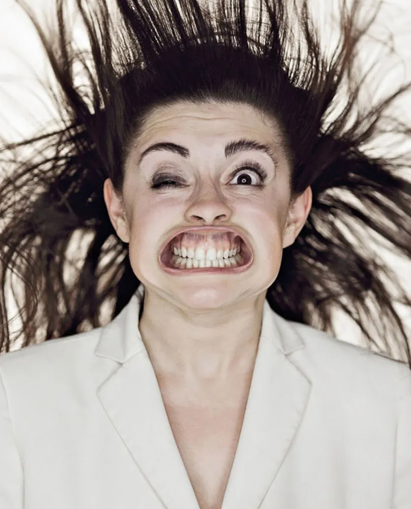 “Blow Face”: Gale-force Wind Portraits by Tadao Cern