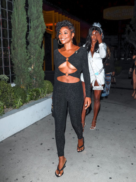 American actress Gabrielle Union is seen on July 23, 2022 in Los Angeles, California. (Photo by TWIST/Bauer-Griffin/GC Images)