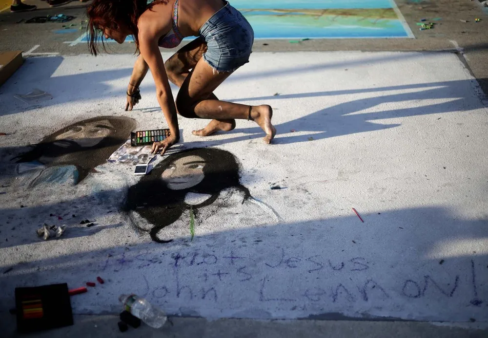 The 19th Annual Lake Worth Street Painting Festival