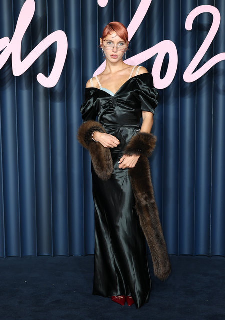 English model Iris Law attends The Fashion Awards 2025 presented by Pandora at the Royal Albert Hall on December 01, 2025 in London, England. (Photo by Mike Marsland/WireImage)