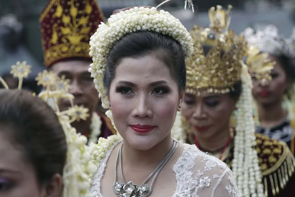 Mass Wedding in Indonesia