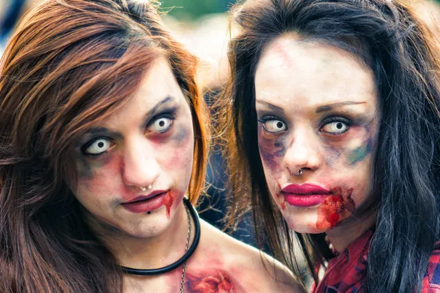 World Zombie Day 2013: London zombie walk. (Photo by Steve Wassell)