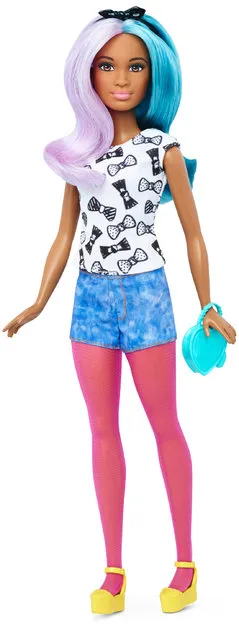 This photo provided by Mattel shows a new, petite Barbie Fashionista doll introduced in January 2016. (Photo by Mattel via AP Photo)