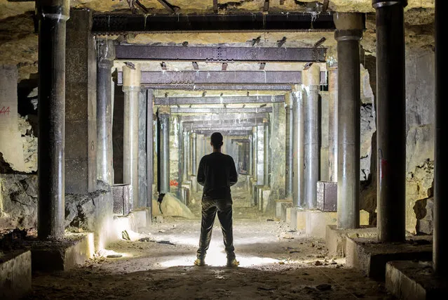 Box Freestone Mine, Wiltshire, U.K. Mike decided to take on the project to show a side of Britain that people rarely get to see and appreciate. (Photo by Mike Deere/Caters News)