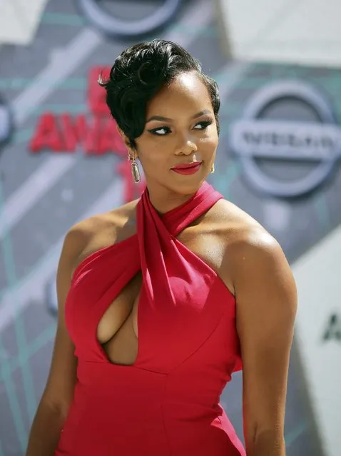 Singer LeToya Luckett arrives at the 2016 BET Awards in Los Angeles, California U.S. June 26, 2016. (Photo by David McNew/Reuters)