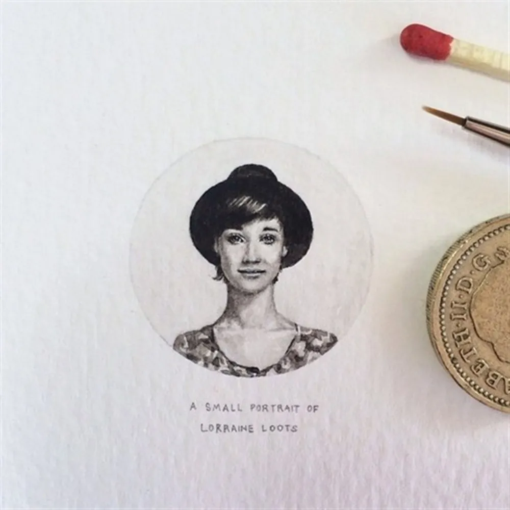 Miniature Painting By Lorraine Loots