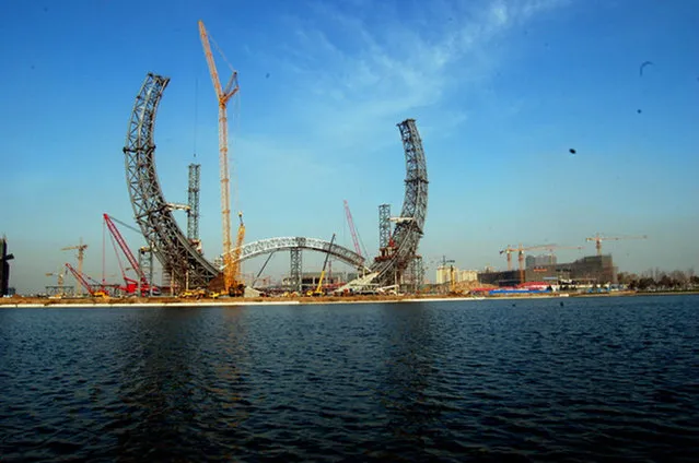 Ring of Life - The Amazing Metal Structure In Fushun China