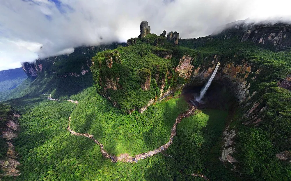 Angel Waterfall of Venezuela by Dima Moiseenko