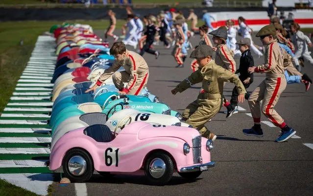 Day one of the Goodwood Revival at the Goodwood Motor Circuit, in Chichester, England on Friday, September 13, 2019. (Photo by Christopher Ison/PA Images via Getty Images)