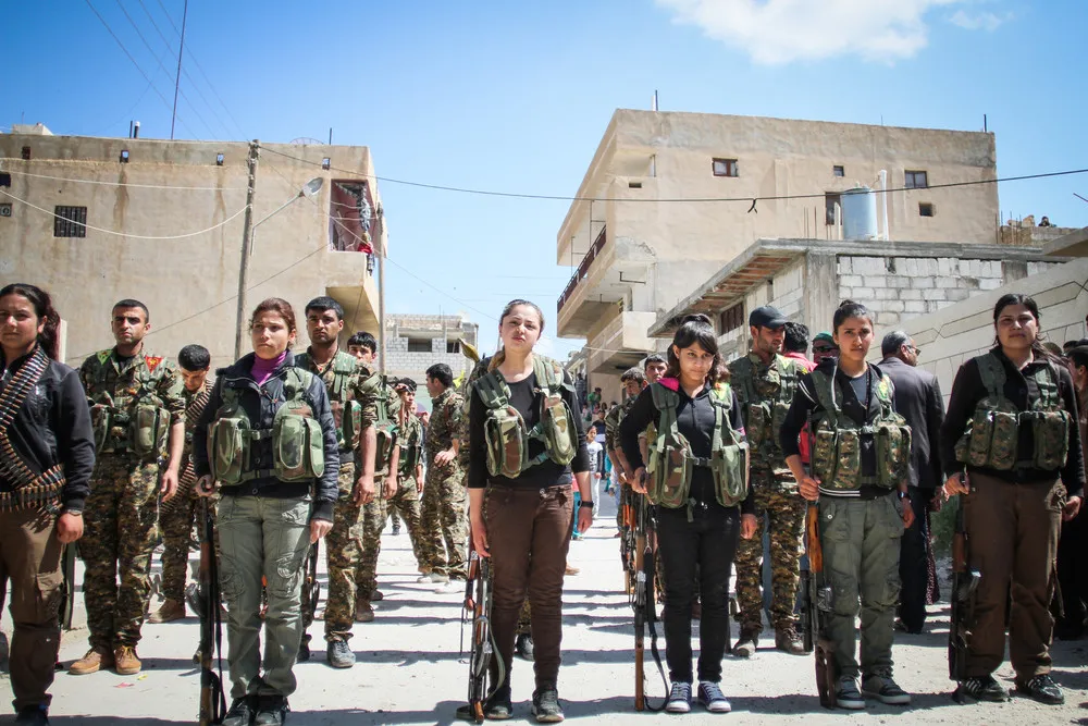 Syrian Female Rebel Fighters