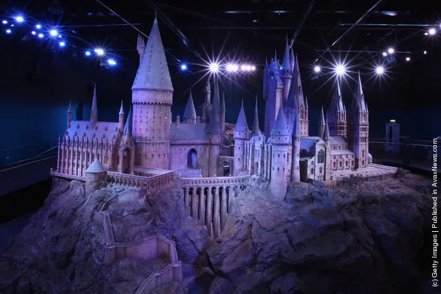 A general view of 'Hogwarts Castle' at the Harry Potter Studio Tour at Warner Brothers Leavesden Studios