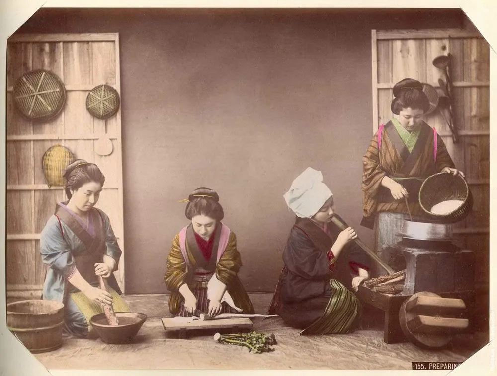 Japanese 130 Years Ago, Part II. Photos by Kusakabe Kimbei