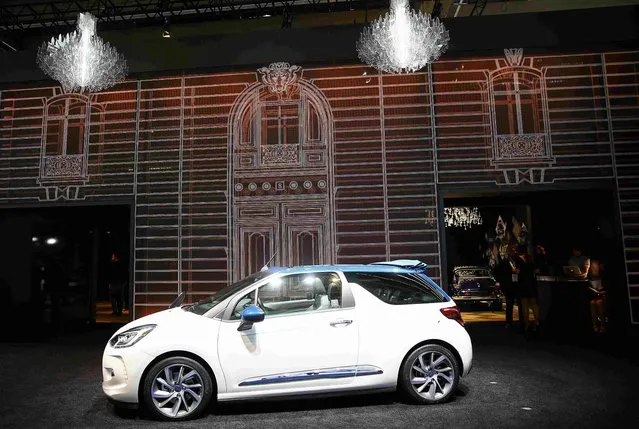 Citroen DS 3 is pictured during the media day at the Frankfurt Motor Show (IAA) in Frankfurt, Germany, September 15, 2015. (Photo by Kai Pfaffenbach/Reuters)