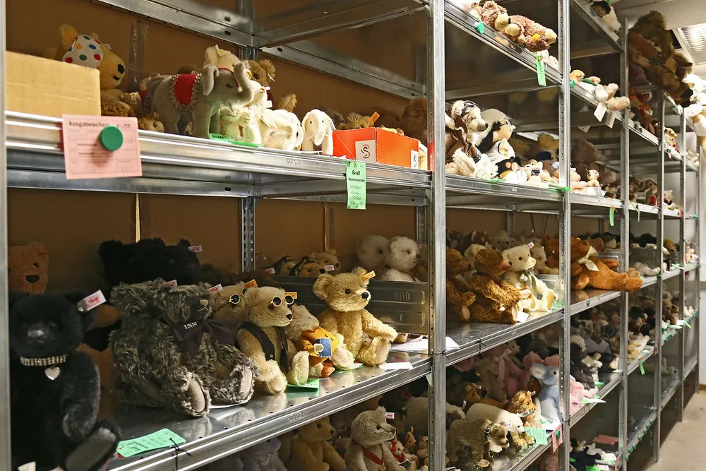 Traditional Teddy Bears Prepared Ahead of Festive Season