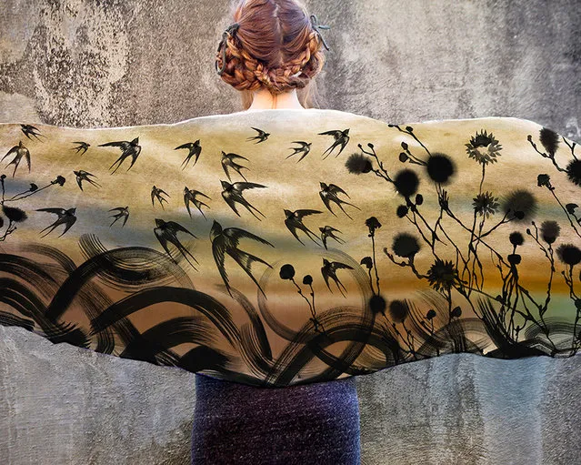 Shovava Wing Scarves By Roza Khamitova