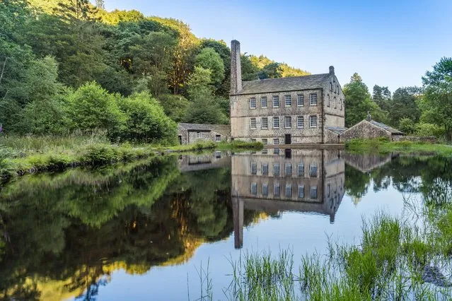 Gibson Mill, Hardcastle Crags on July 17, 2016. (Photo by Dave Zdanowicz/Rex Features/Shutterstock)