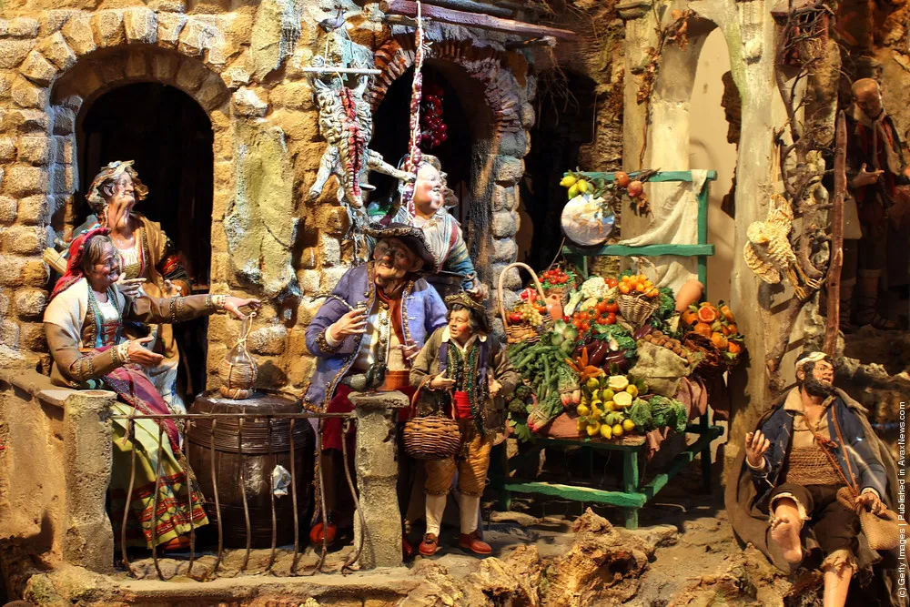 Neapolitan Christmas Nativity Figurines