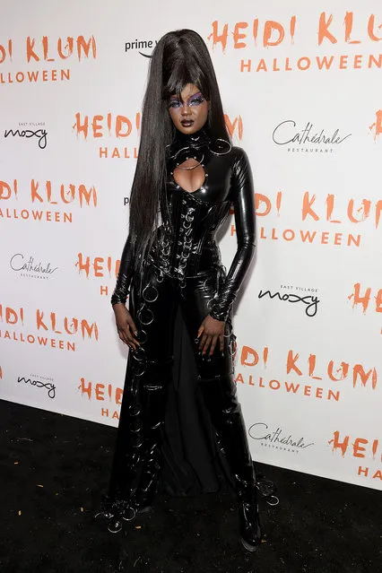 Duckie Thot attends Heidi Klum's 20th Annual Halloween Party presented by Amazon Prime Video and SVEDKA Vodka at Cathédrale New York on October 31, 2019 in New York City. (Photo by Noam Galai/Getty Images for Heidi Klum)