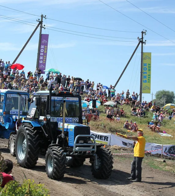 Tractor Racing In Russia