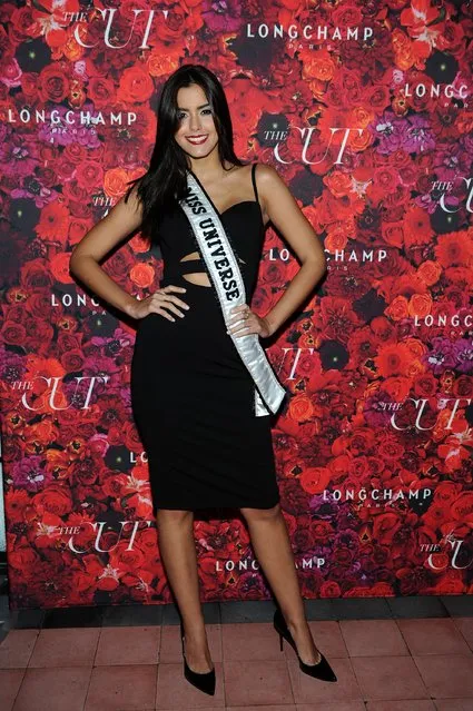 Miss Universe Paulina Vega attends the NYMag and The Cut fashion week party at The Bowery Hotel on September 10, 2015 in New York City. (Photo by Brad Barket/Getty Images for New York Magazine)