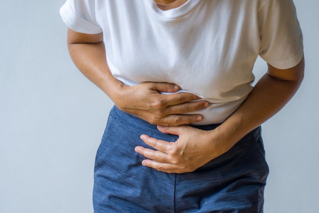 Woman having painful stomachache. (Photo by Athima  Tongloom/Getty Images)