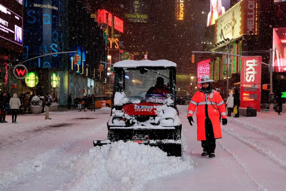 Snowstorm in USA