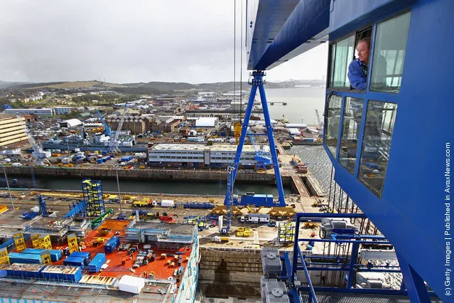 Goliath, one of Europe's largest cranes