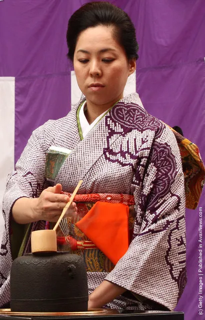 Tea ceremony in Kobe, Japan