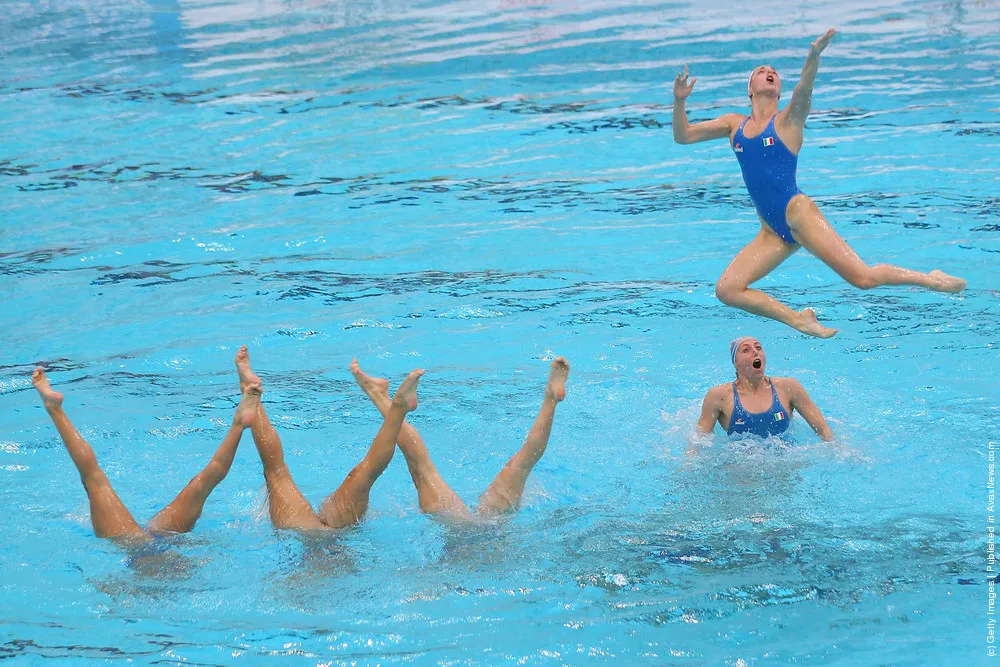 6th FINA Synchronised Swimming World Trophy – Training