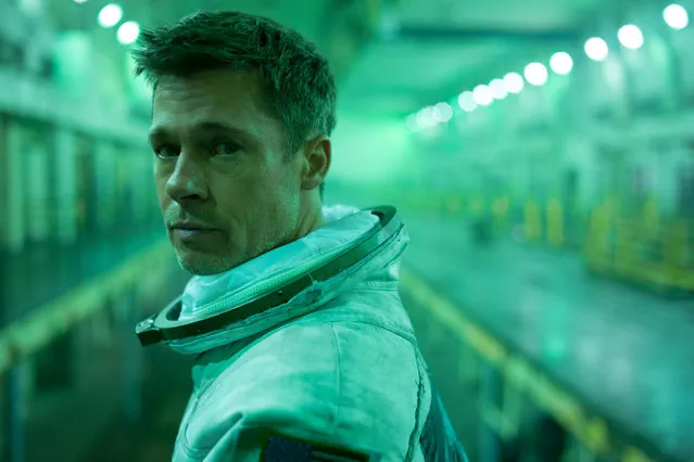 Brad Pitt is a fine actor and has turned in some truly wonderful performances, including his turn as Cliff Booth earlier this summer in “Once Upon a Time… In Hollywood”. But his turn as Roy McBride in “Ad Astra” may be the best thing he’s ever done. (Photo by Francois Duhamel/Twentieth Century Fox/AP Photo)