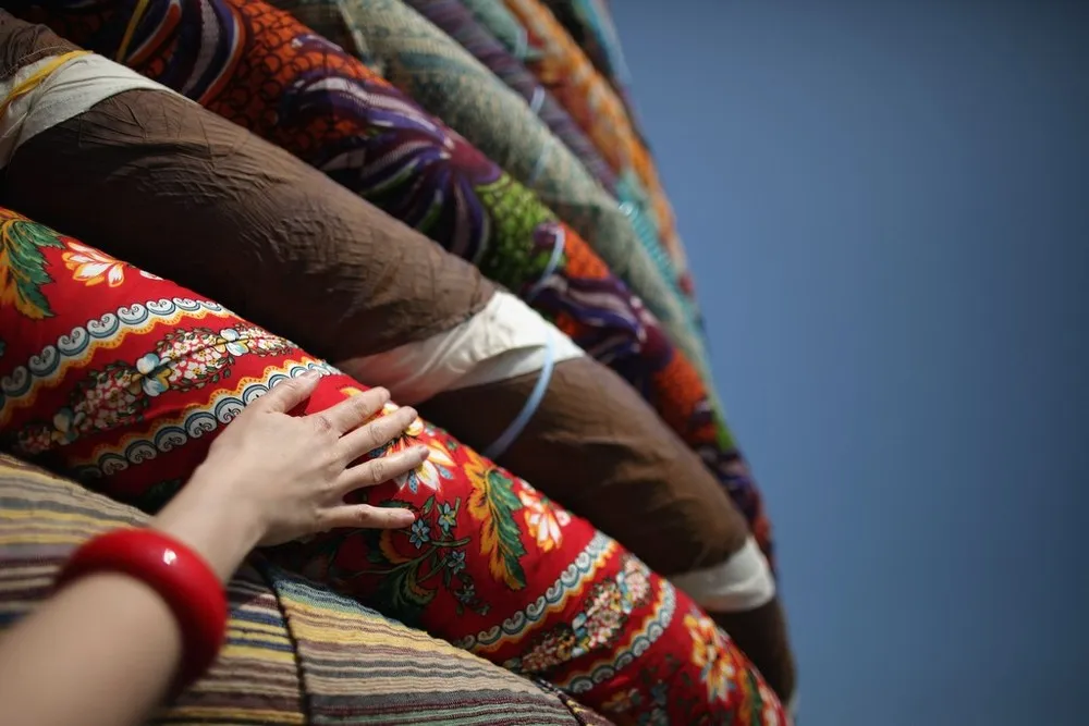 The Pirate Technics Sculpture “Under The Baobab” Is Installed At The Southbank Centre