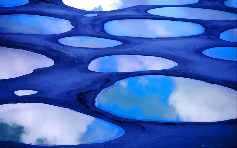 Kliluk, the Spotted Lake, Canada 