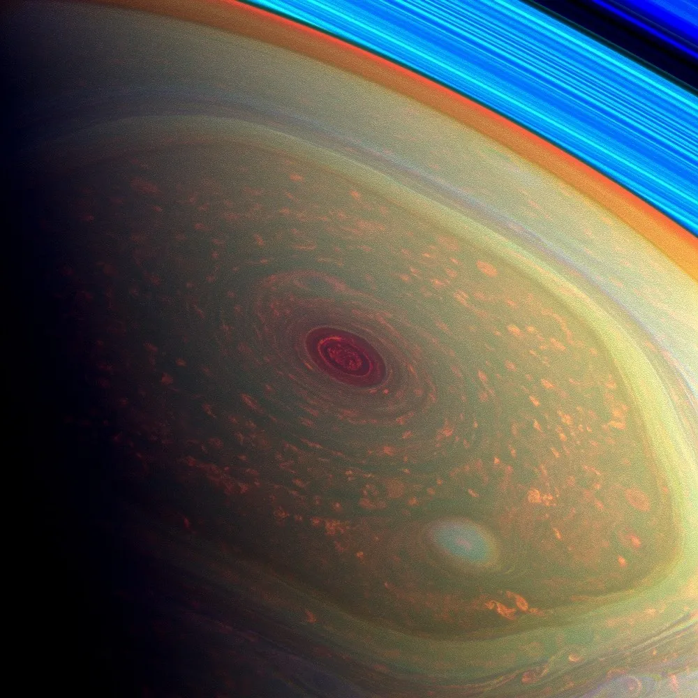 Monster Hurricane on Saturn