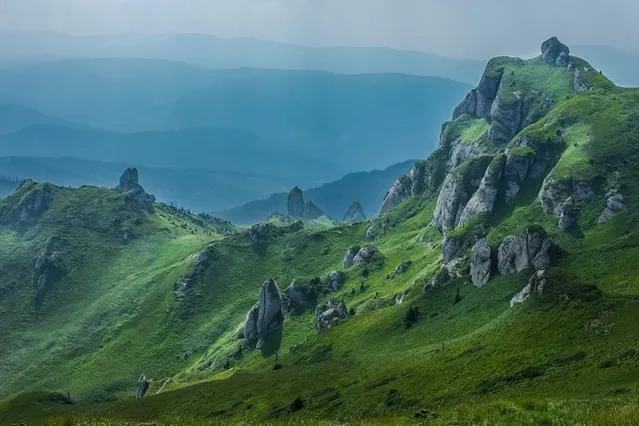 “Ciucas Mountains”. A beautiful view of the Ciucas Mountains in the Curvature Carpathians of Romania. (Photo and caption by Szallo Laszlo/National Geographic Traveler Photo Contest)