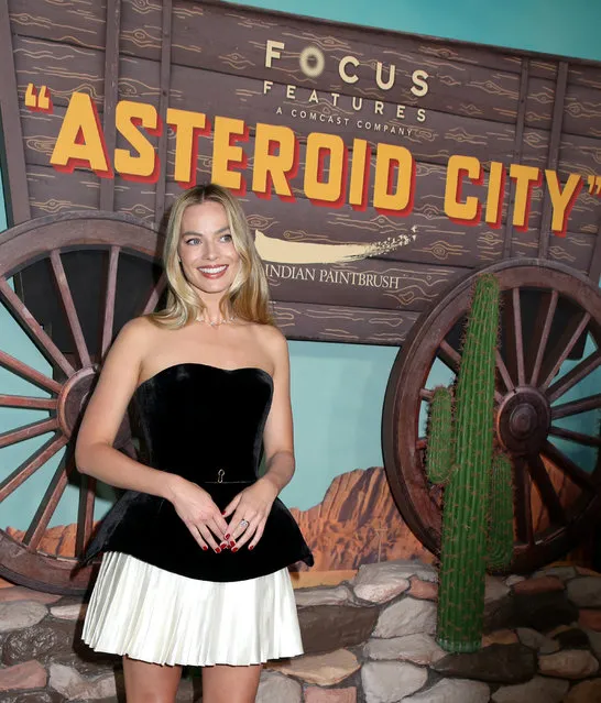 Australian actress Margot Robbie at the New York premiere of “Asteroid City” held at Alice Tully Hall on June 13, 2023 in New York City. (Photo by Steven Bergman/AFF-USA.COM/The Mega Agency)