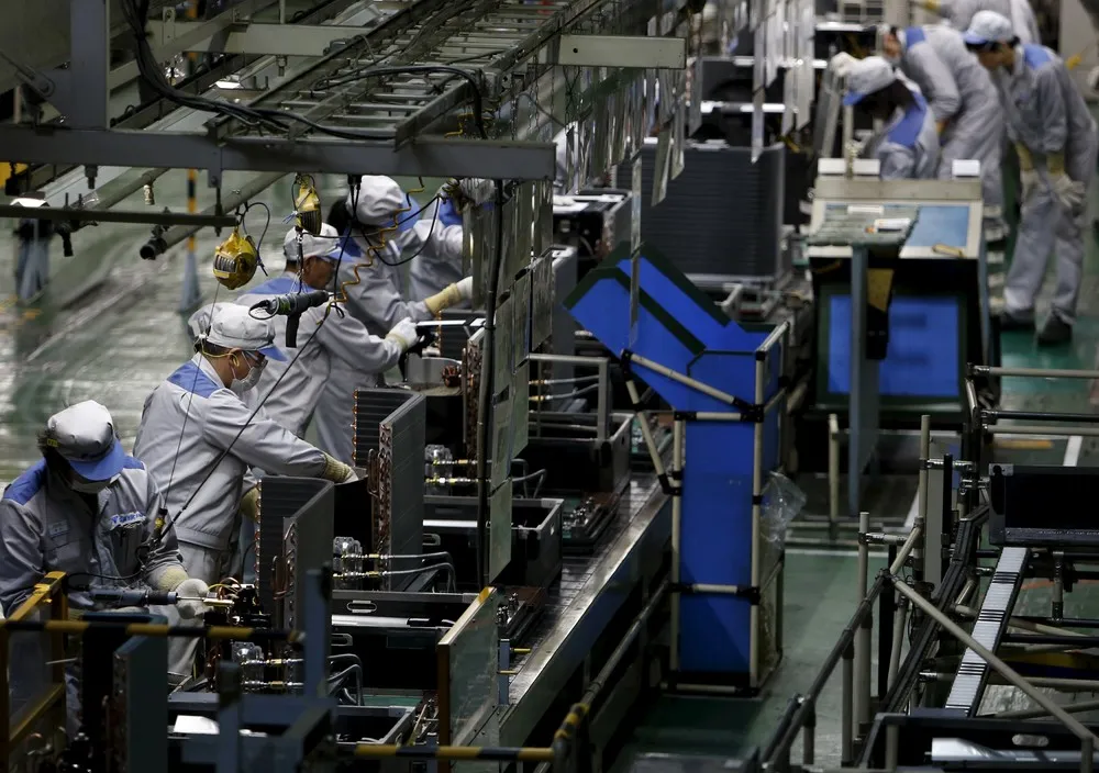 Air Conditioning Factory in Japan