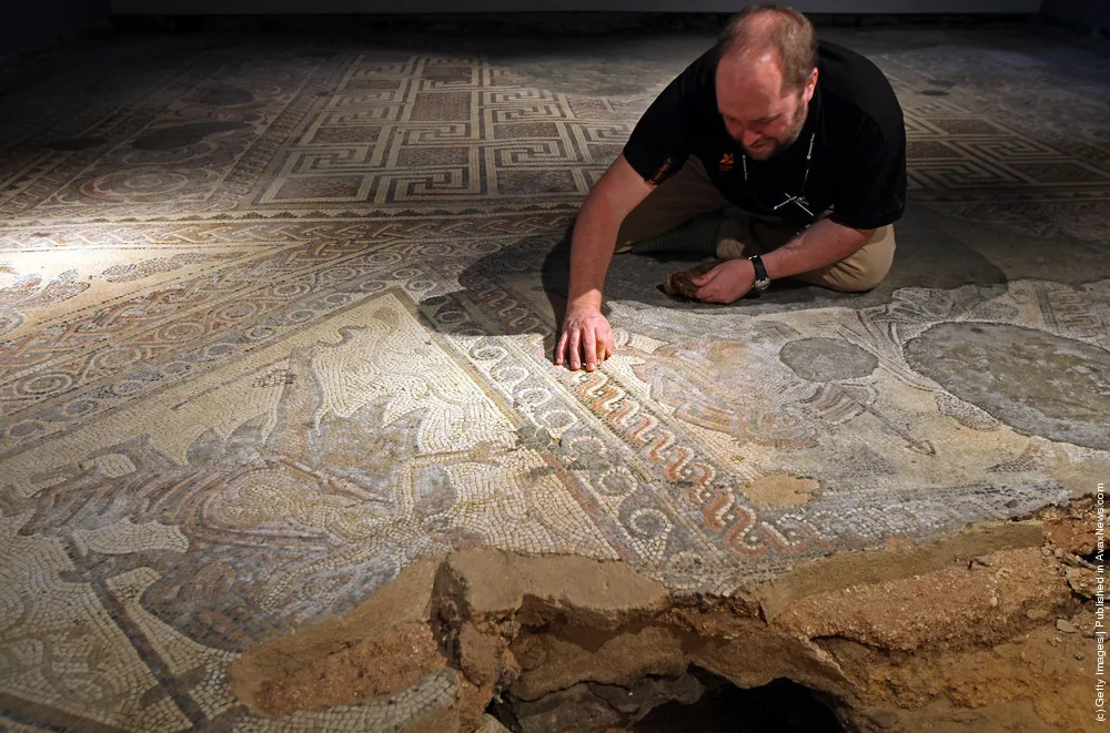 Chedworth Roman Villa Unveils Precious Mosaics