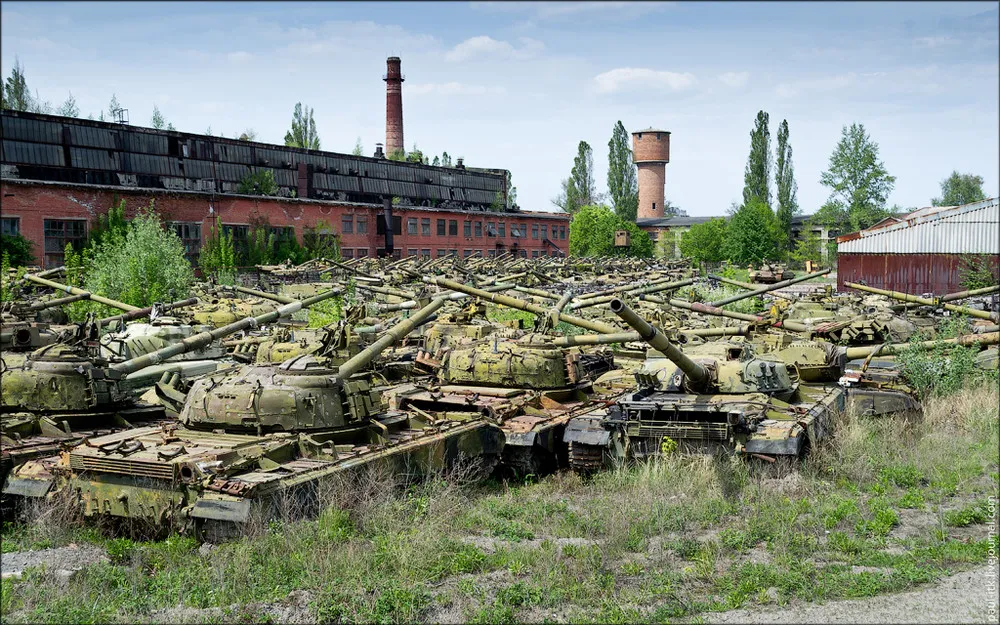 Abandoned Kharkov Armoured Repair Factory