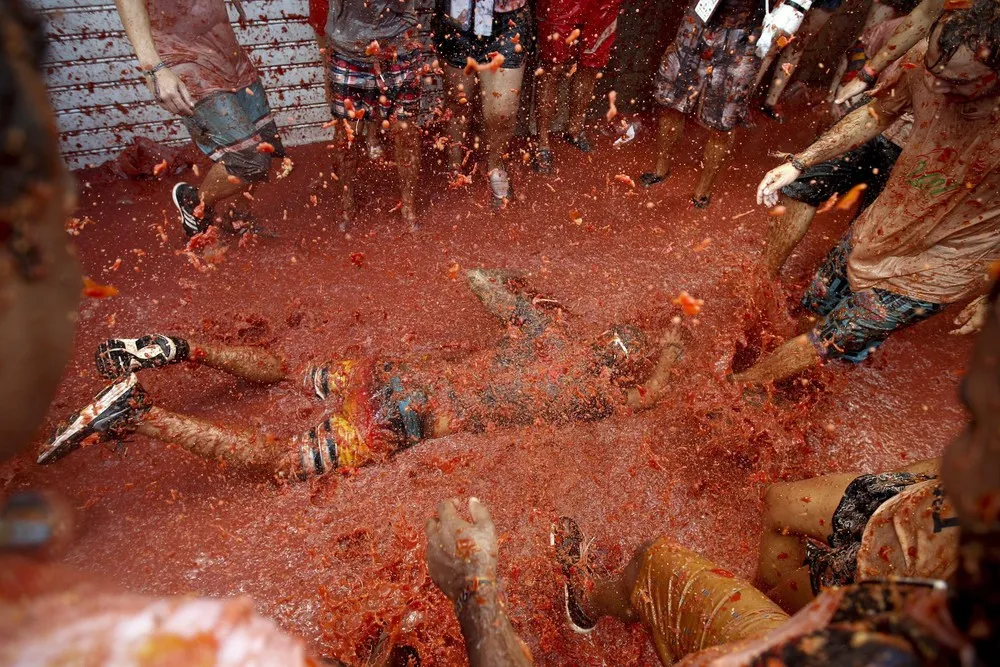 Tomatina 2016 in Spain